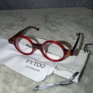 FYTOO Eyeglasses Frames Xquenda FT2168-04 Red 42mm 24-133 New